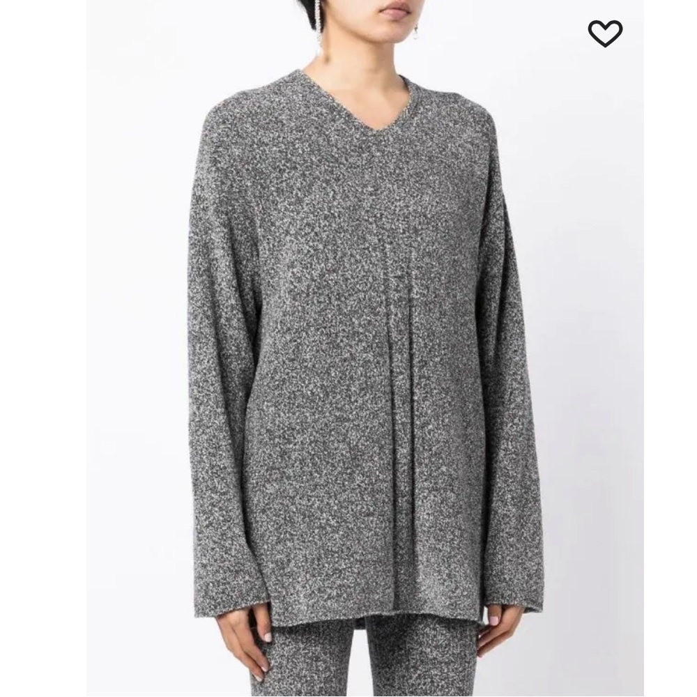 Dion Lee Marled Velvet Bouclé jumper - S